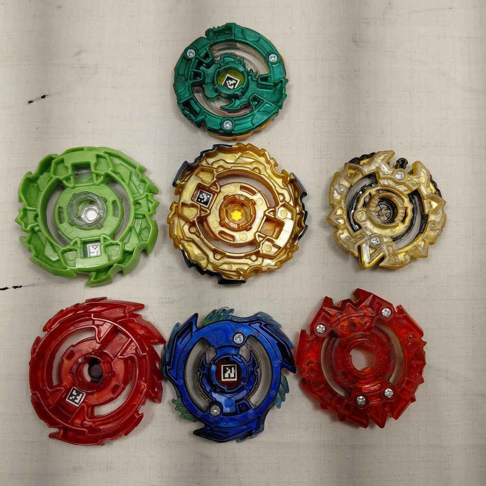 Hasbro Beyblade Burst Energy Layer Lot 7pc Valtryek Spryzen Xcalius Luinor Mixed - Picture 5 of 8